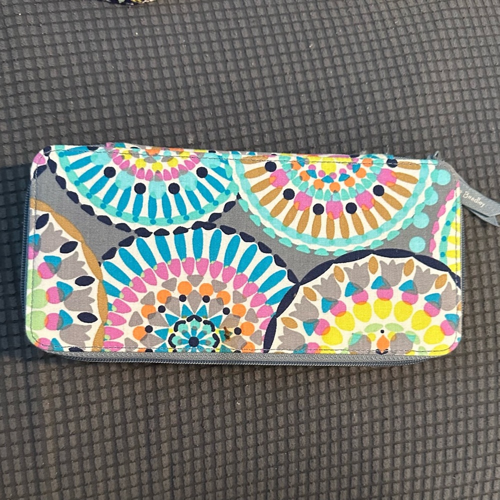 Vera Bradley Multicolor Mandala Wallet